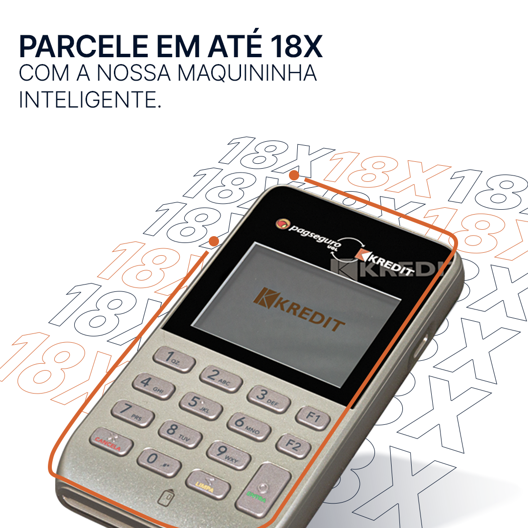 Design para redes sociais criado para a Kredit